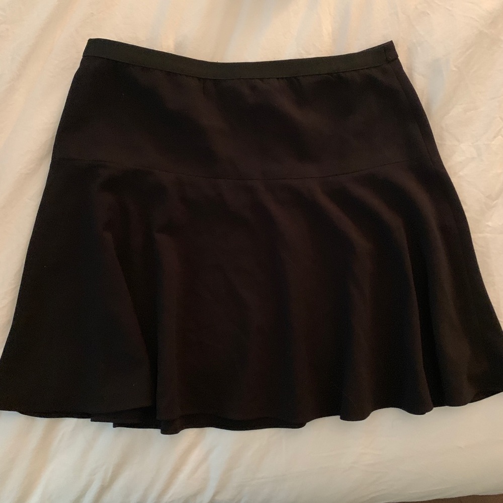 BCBG skater style skirt black